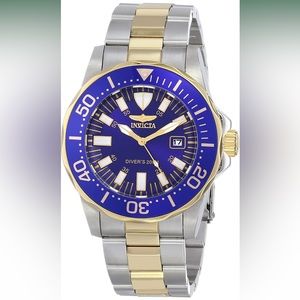 Silver and Gold Invicta Watch